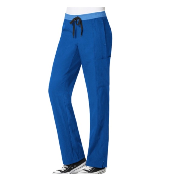 WonderWink Style 5814 Spread Good Cheer Scrub Pants size XS ~ worn once ~ - Picture 1 of 8